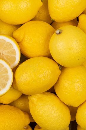 Le Citron jaune non traité après récolte