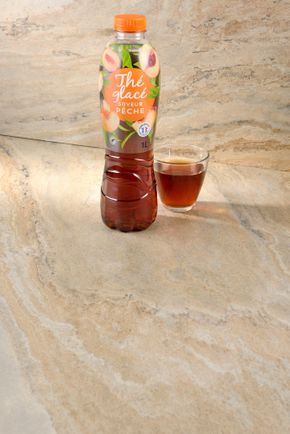 Le Thé glacé saveur pêche
