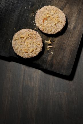Les Hachés de poulet panés aux oignons