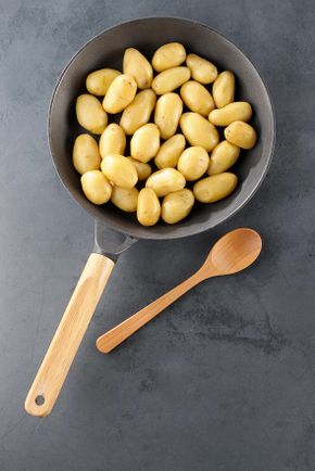 Les Pommes de terre grenailles cuites à basse température