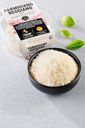 Le Parmigiano reggiano DOP râpé 24 mois 100g