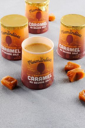 Les Emprésurés caramel au beurre salé 4x125g "Les Miamandises"