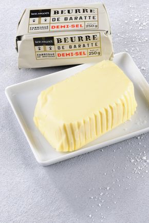 Le Beurre de baratte demi-sel  "Ker Argoët"-250g