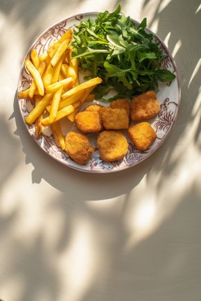 Les Nuggets de poulet et frites maison