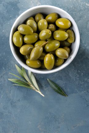 Les Olives vertes Picholine entières natures