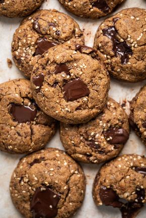 Les Cookies à la pâte à tartiner et aux pépites de chocolat