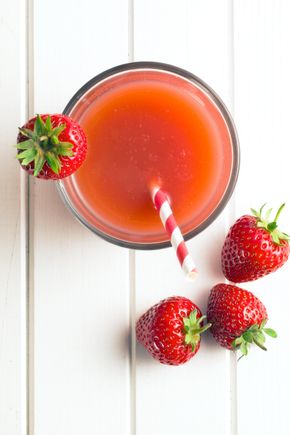 Le Virgin cocktail aux fraises