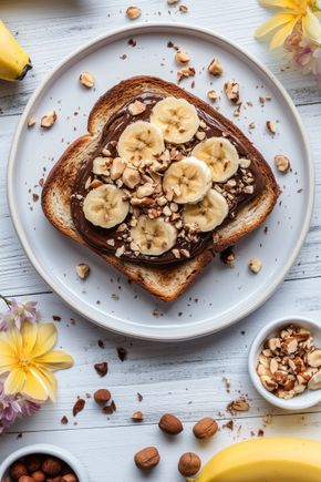 Le Banana toast au chocolat