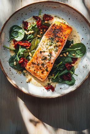 Le Saumon à la toscane