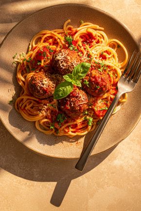 Les Spaghetti aux boulettes à l’italienne