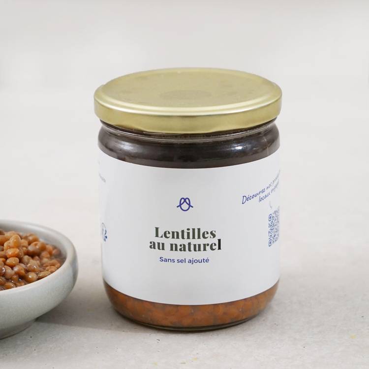 Les Lentilles au naturel