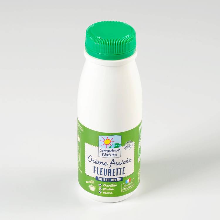 La Crème fraîche entière fleurette BIO - 2