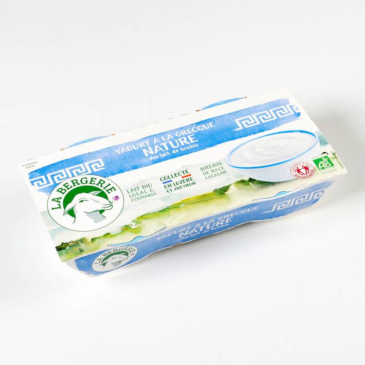 Le Yaourt à la Grecque nature au lait brebis BIO - 2