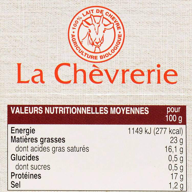 Le Fromage de chèvre affiné BIO - 2