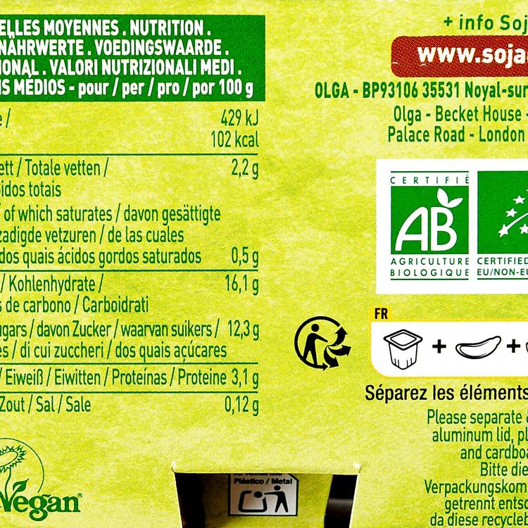 Le Dessert au soja au chocolat BIO - 4
