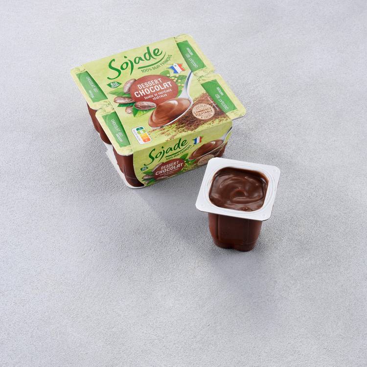 Le Dessert au soja au chocolat BIO