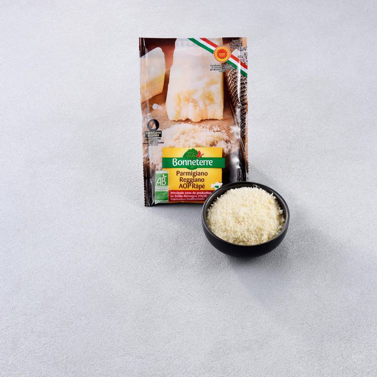 Le Parmesan râpé AOP BIO
