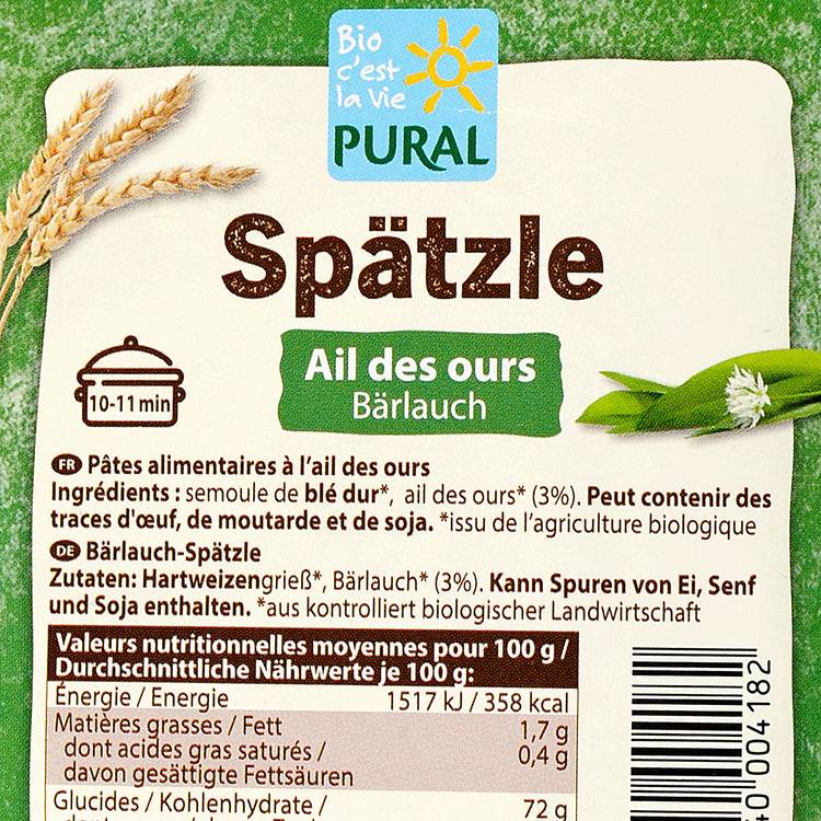 Les Spätzle ail des ours BIO - 2