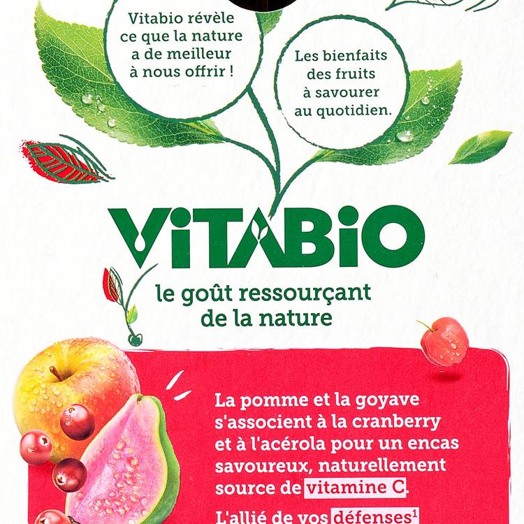 Les Compotes défense pomme goyave cranberry BIO - 2