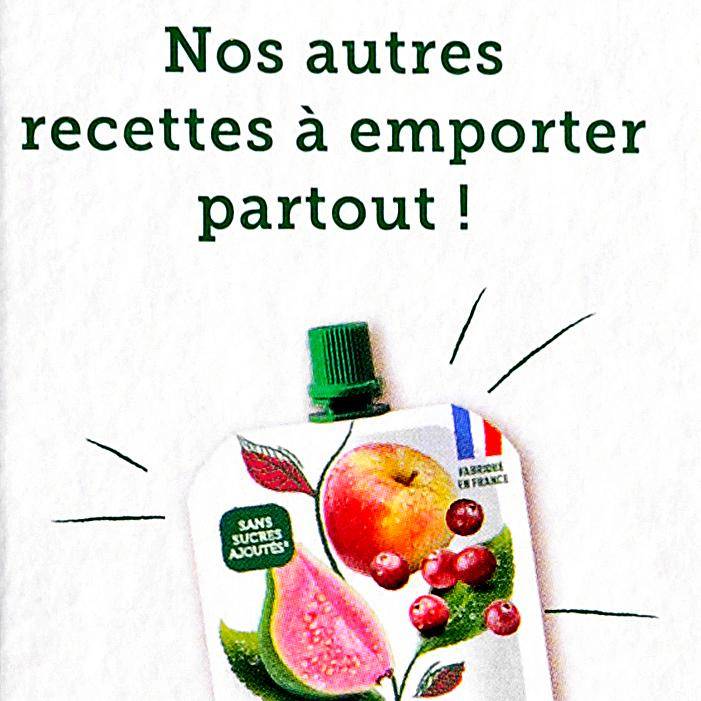 Les Compotes défense pomme goyave cranberry BIO - 3