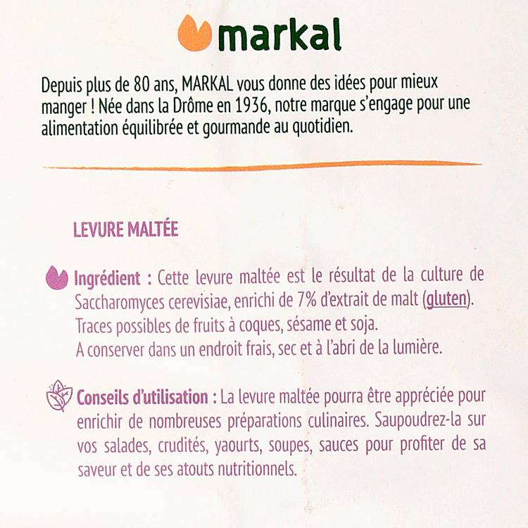 La Levure maltée paillette - 2