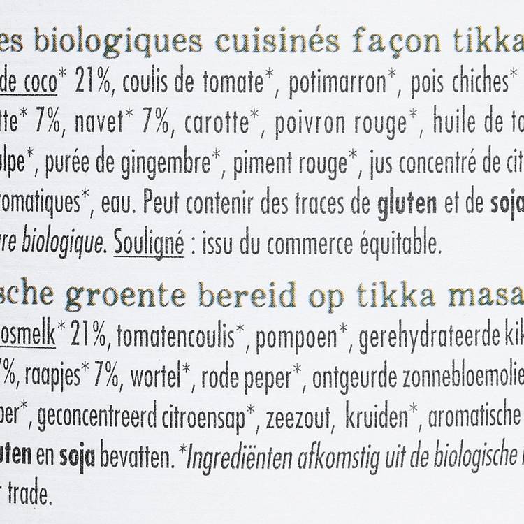 Le Tikka Massala BIO - 4
