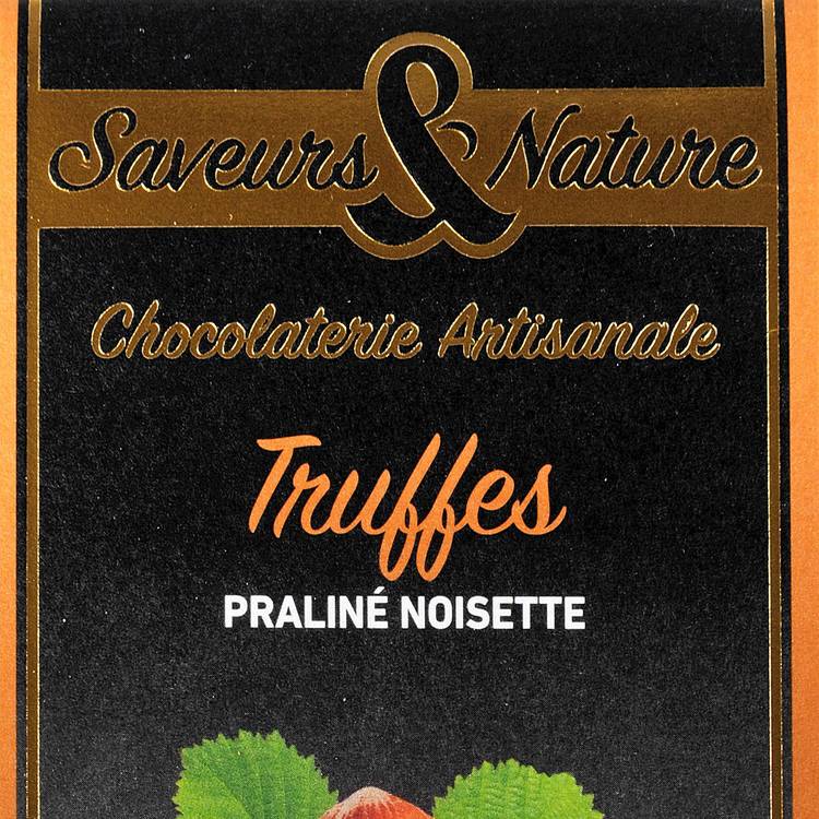 Les Truffes praliné noisette BIO - 3