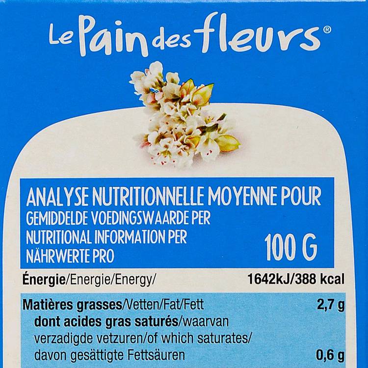 Les Tartines craquantes au sarrasin sans sel, sans sucre BIO et sans gluten - 2