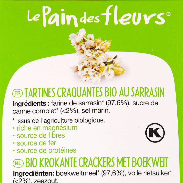 Les Tartines craquantes au sarrasin sans gluten BIO 300g - 4