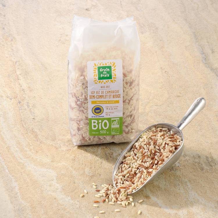 Le Riz duo de Camargue demi-complet IGP & BIO