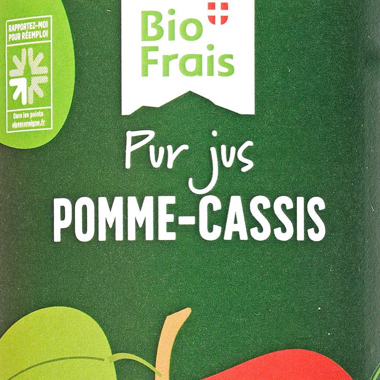 Le Pur jus de pomme Cassis BIO - 2