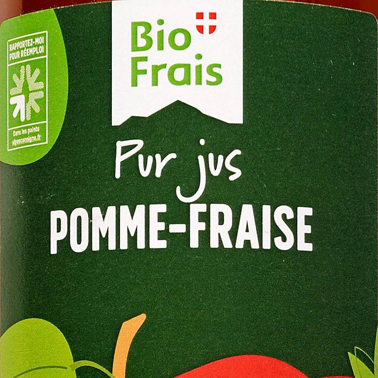 Le Pur jus de pomme et fraise BIO - 2