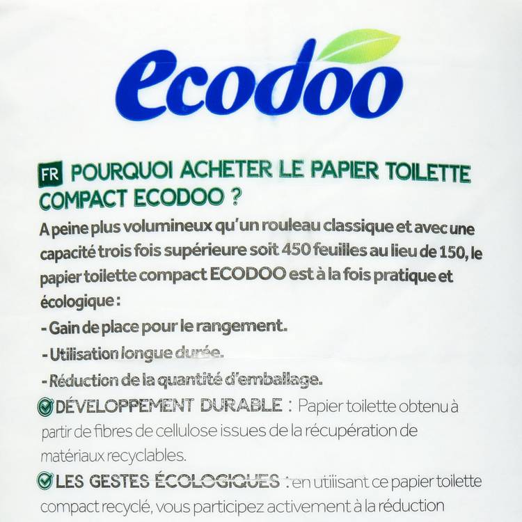 Les Rouleaux d'essuie-tout recyclé "Ecodoo" - 2