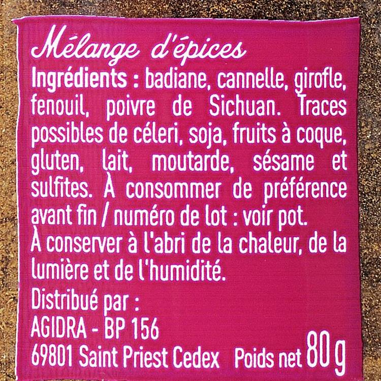 Le Mélange de 5 épices - 2