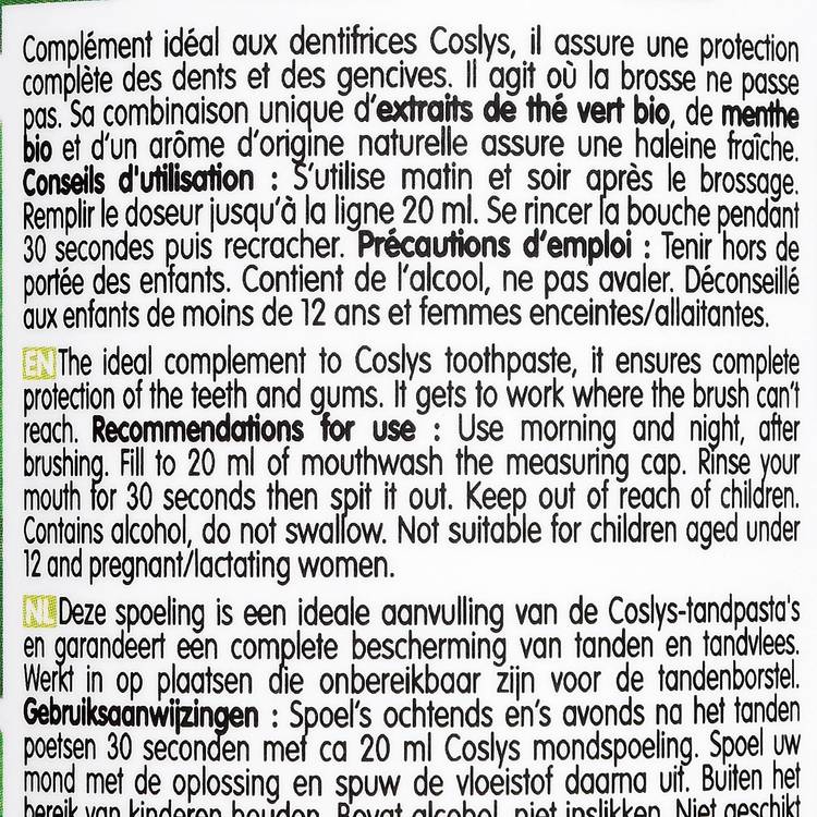 Le Bain de bouche "Coslys " - 3