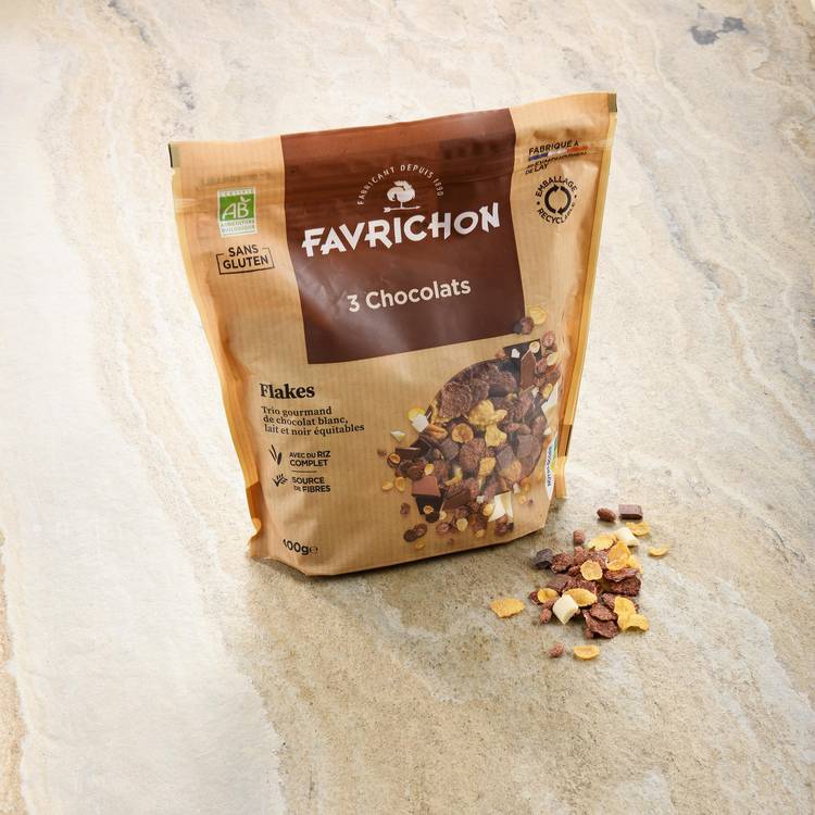 Les Corn Flakes 3 chocolats BIO et sans gluten