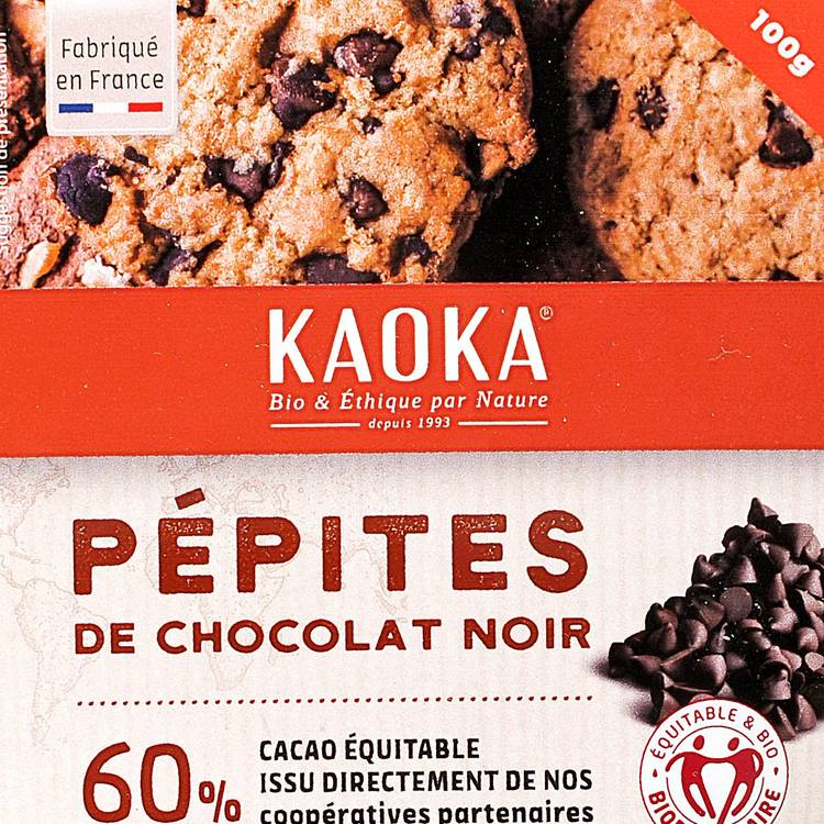 Les Pépites de chocolat noir 60% BIO - 2