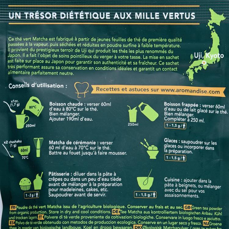 Le Matcha au thé vert BIO - 3