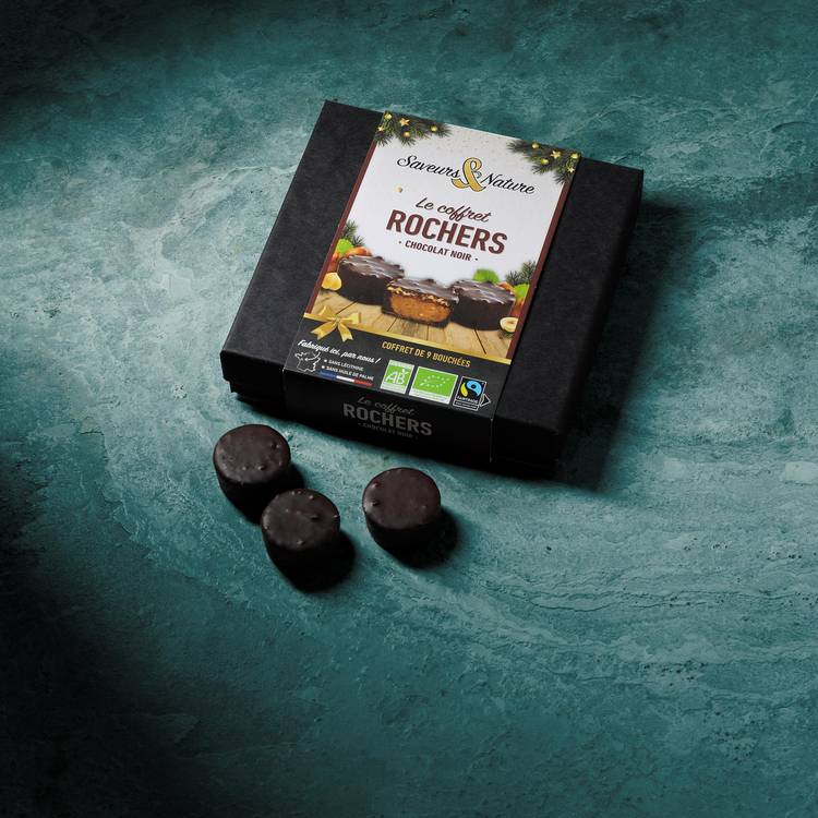 Le Coffret rochers noir BIO