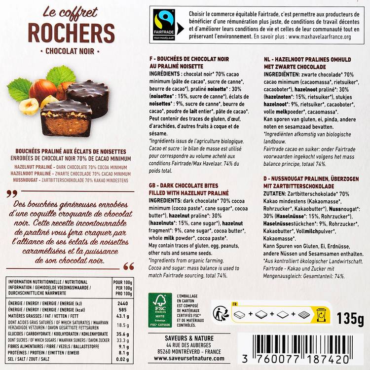Le Coffret rochers noir BIO - 3