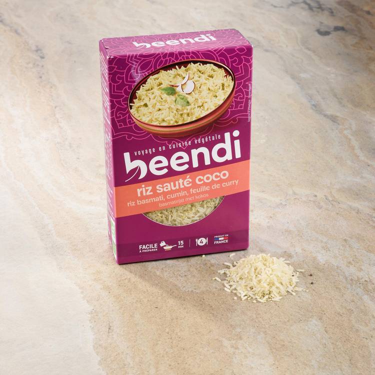 Le Riz basmati sauté à la noix de coco BIO