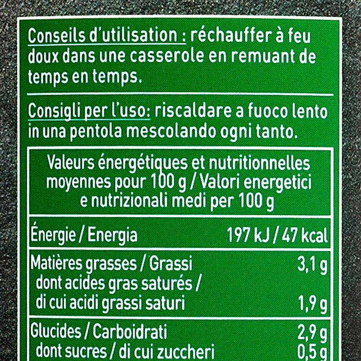 Le  Velouté aux légumes verts BIO - 2