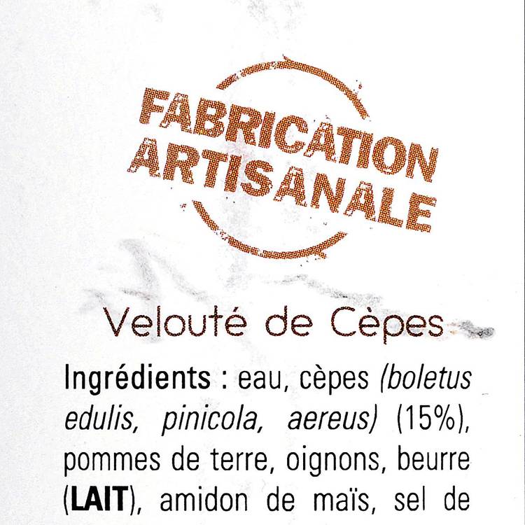 Le Velouté aux cèpes - 3