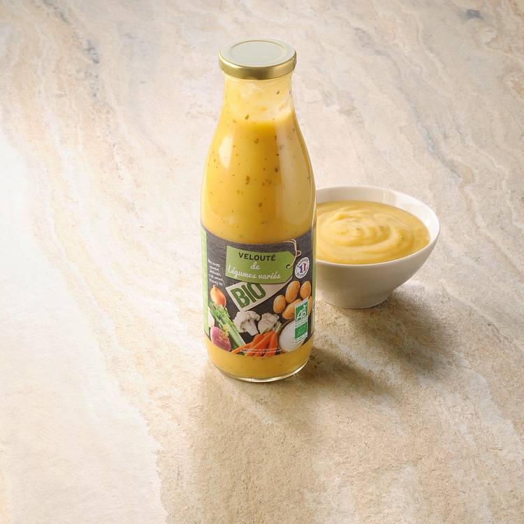Le  Velouté de légumes variés BIO