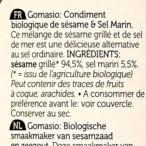 Le Gomasio BIO - 3