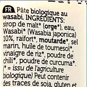 Le Wasabi végan BIO - 3