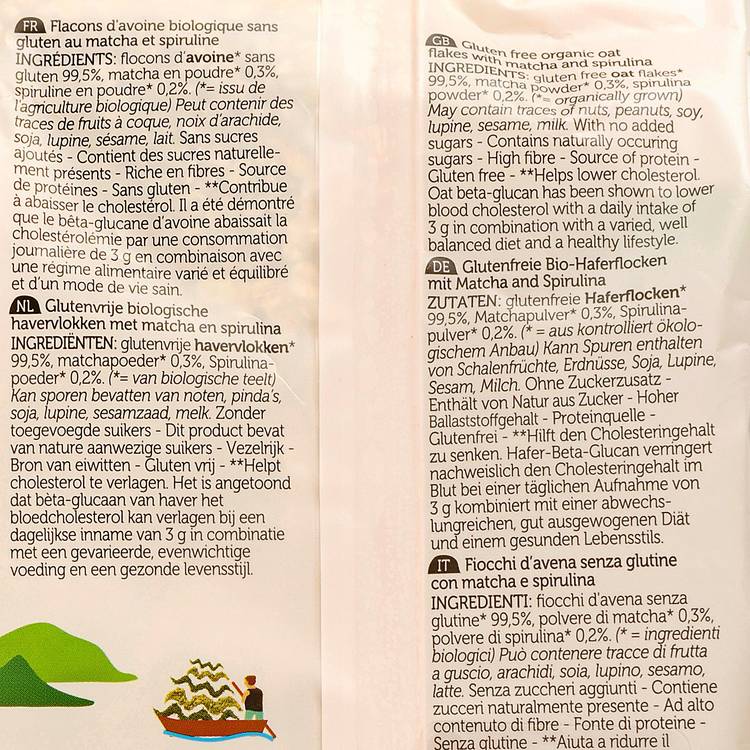 Le Porridge matcha et spiruline BIO - 4