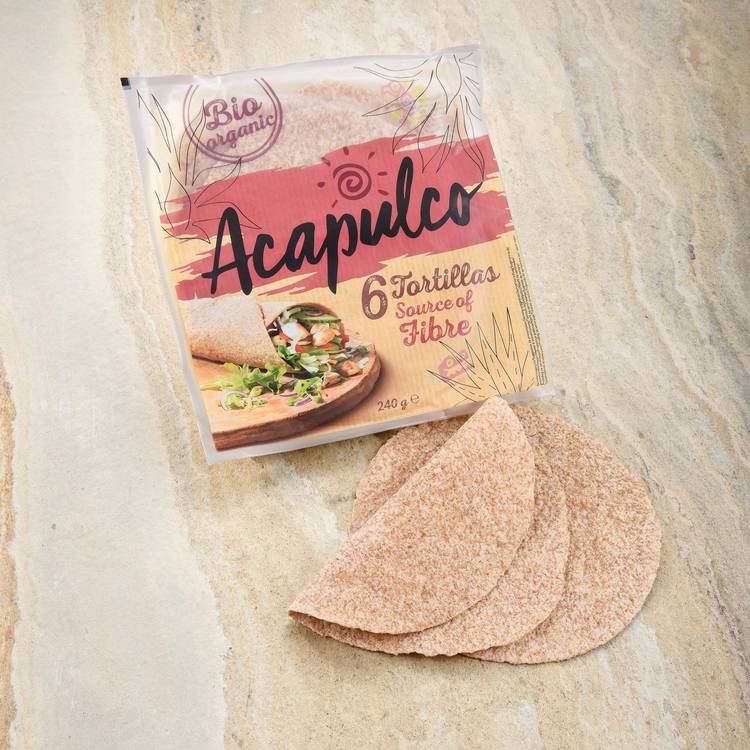 Les Tortillas wraps BIO