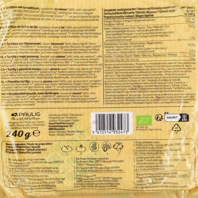 Les Tortillas wraps BIO - 2