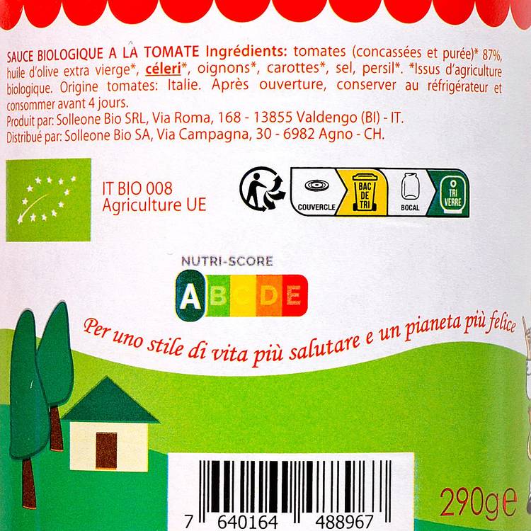 La Sauce tomate kids BIO - 3